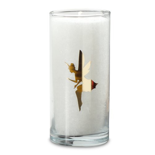 Elf Candle – Magical Glass Candle for Indoors & Outdoors, White, 14cm