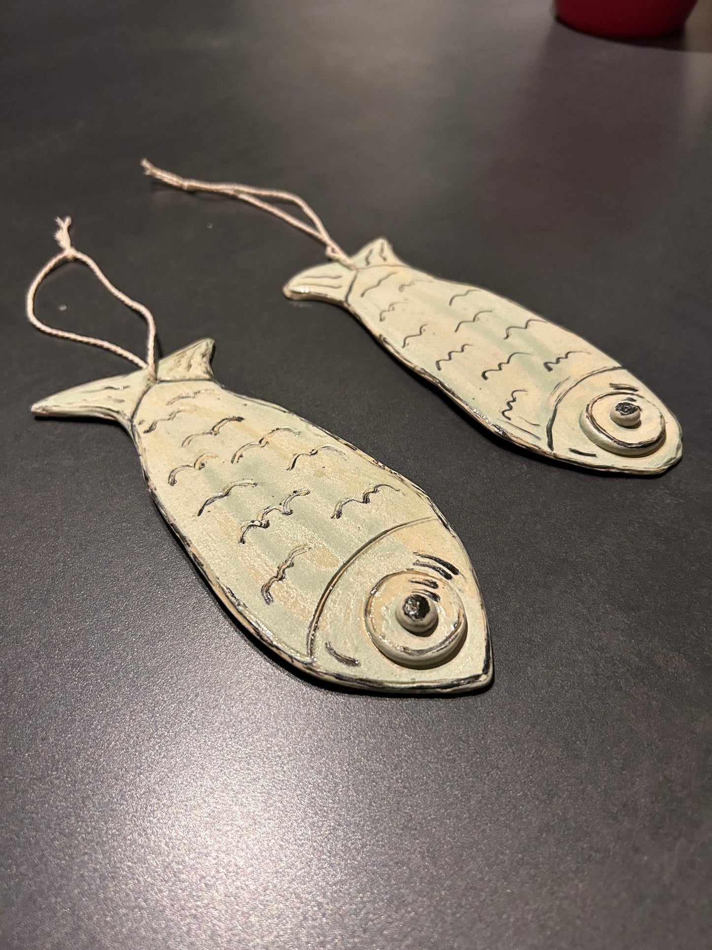 Boho sardine hanging ornament
