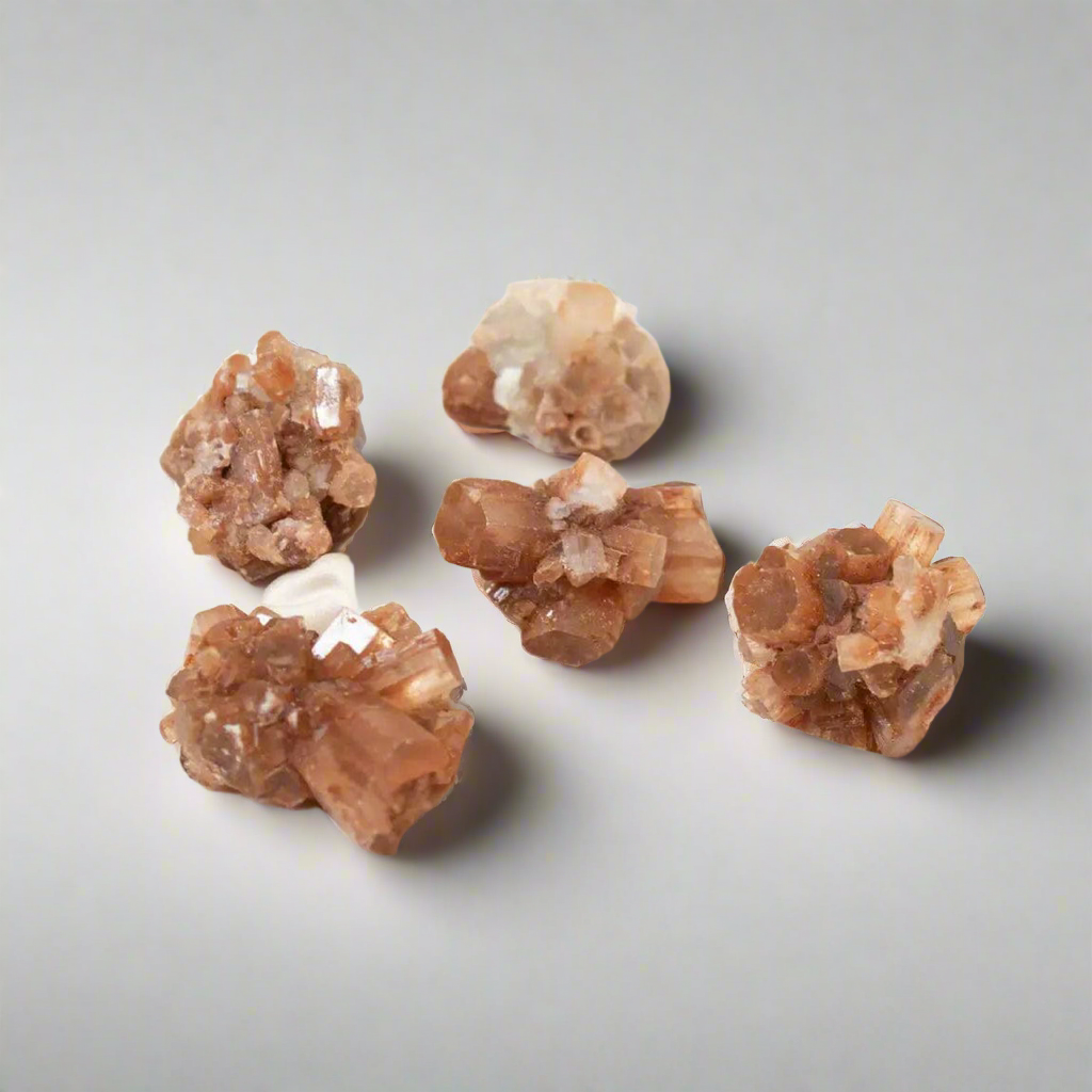 Grounding Aragonite Crystal – Stone of Rooted Strength, ~5 × 5 cm by ANAS