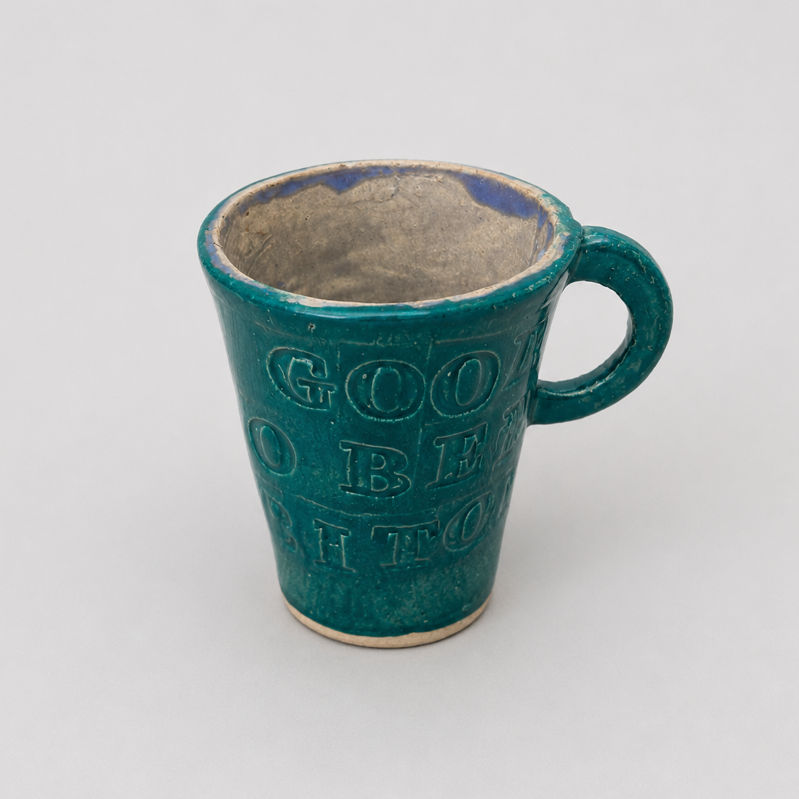 Bad Bitch Ceramic Mug – Bold Morning Companion, Ø7 × 9 cm by Red Raven Pottery