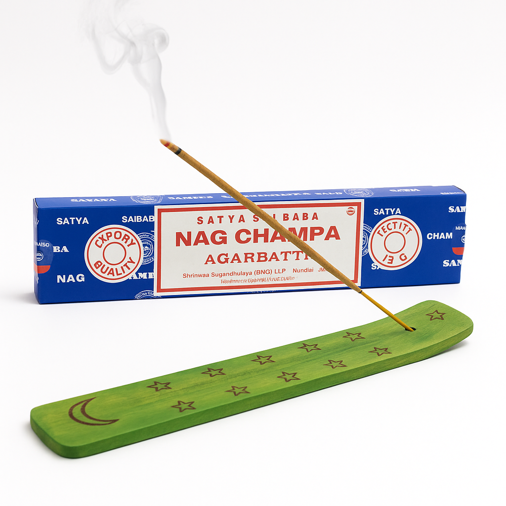Satya Nag Champa Incense Sticks – Scent of Timeless Reverence, 15 g by Satya / Shrinivas Sugandhalaya