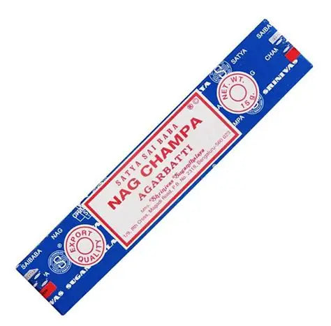 Satya Nag Champa Incense Sticks – Scent of Timeless Reverence, 15 g by Satya / Shrinivas Sugandhalaya