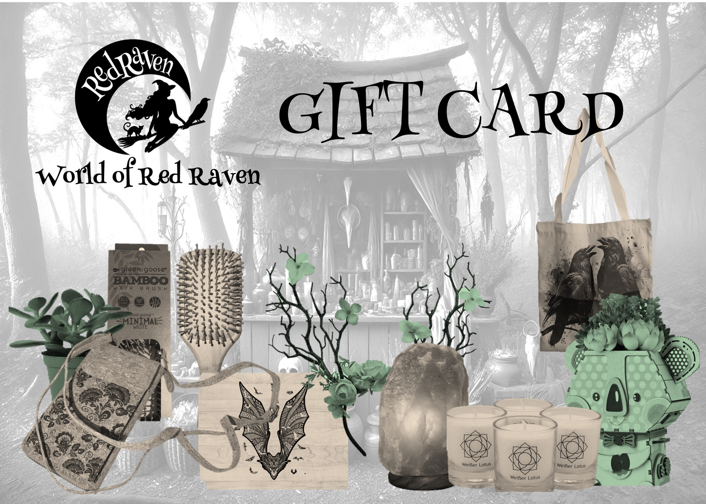 World of Red Raven Gift Card – Instant, Meaningful & Always Right, digitally provided by World of Red Raven