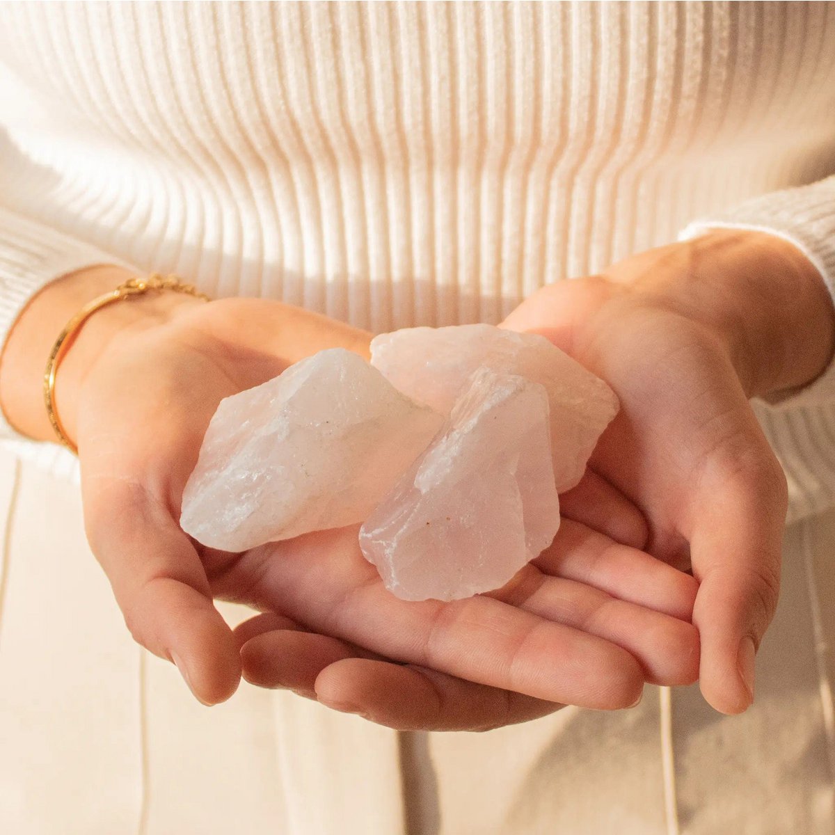 Heart Rose Quartz Crystal – Stone of Loving Harmony, ~6 × 3.5 cm by ANAS
