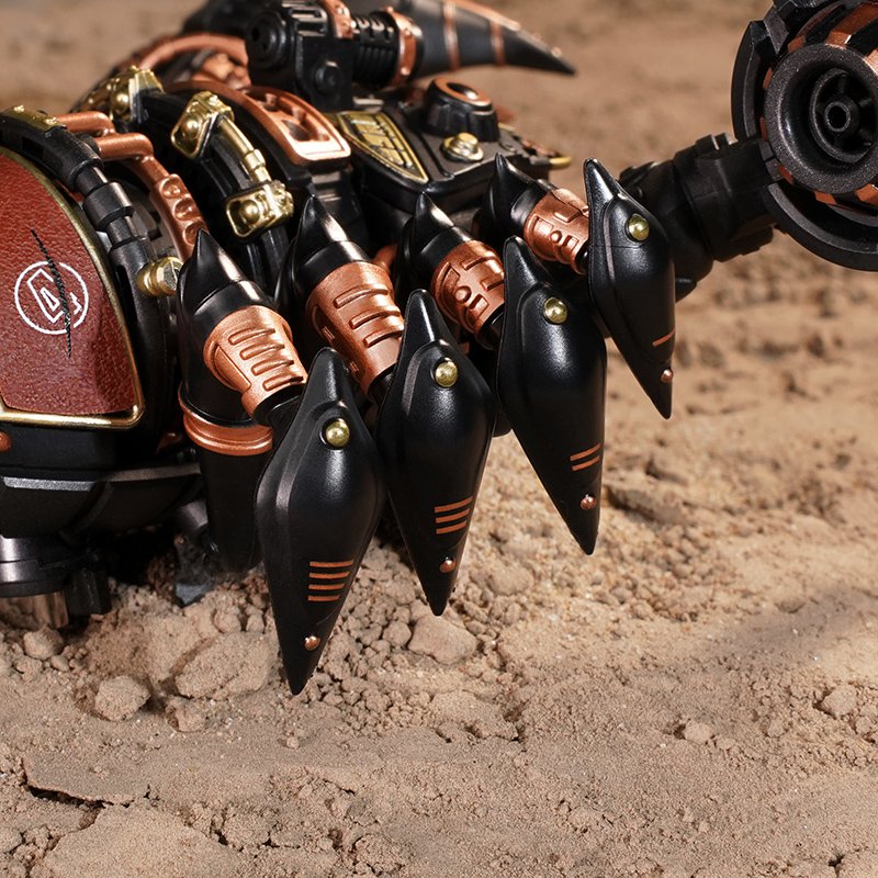 Mechanical Scorpion DIY Kit - 3D Robotic Scorpion Model with Motion & Light (123 pieces)