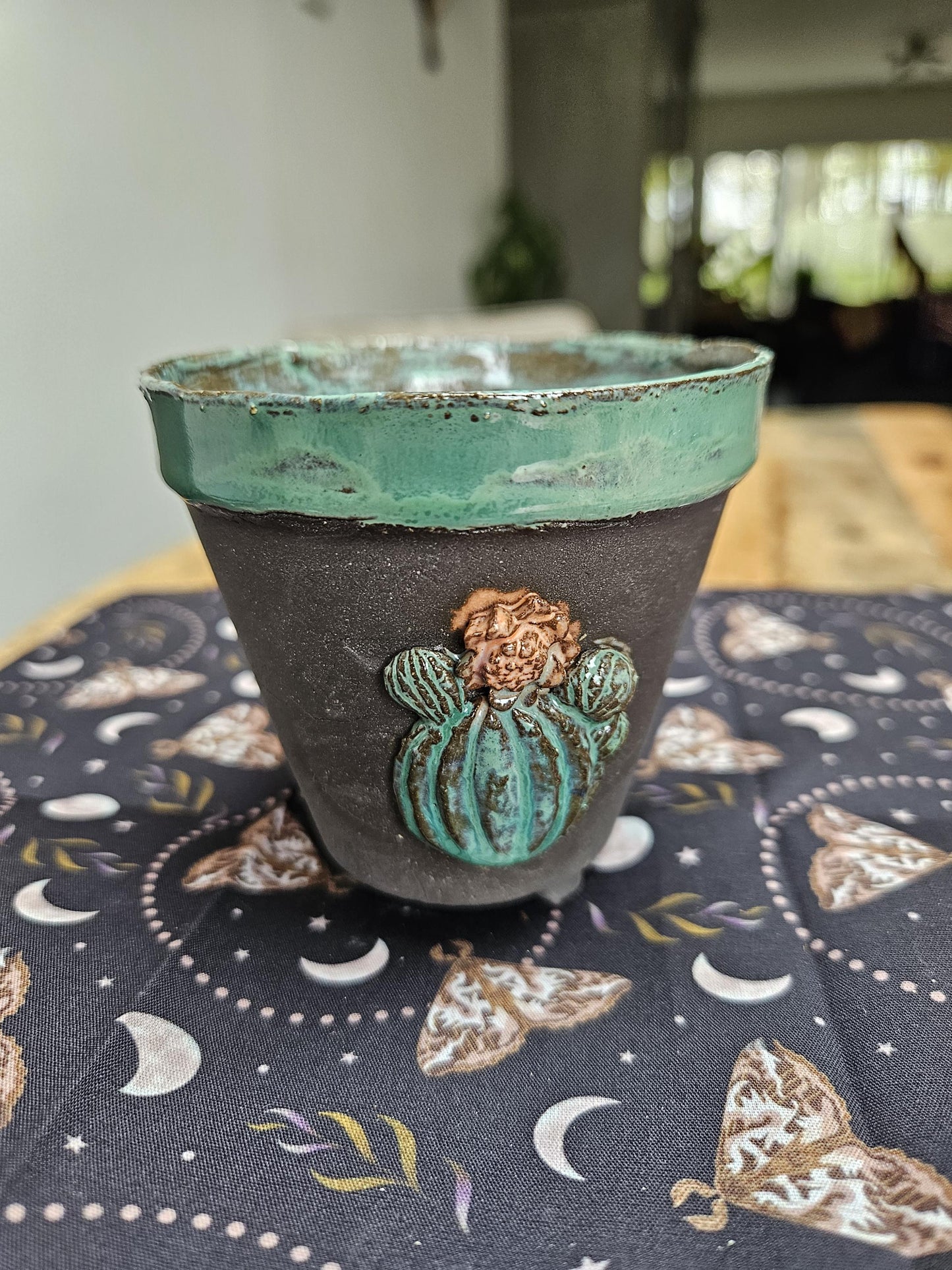 Handmade Ceramic Planter – One-of-a-Kind Pot for Cactus or Succulents