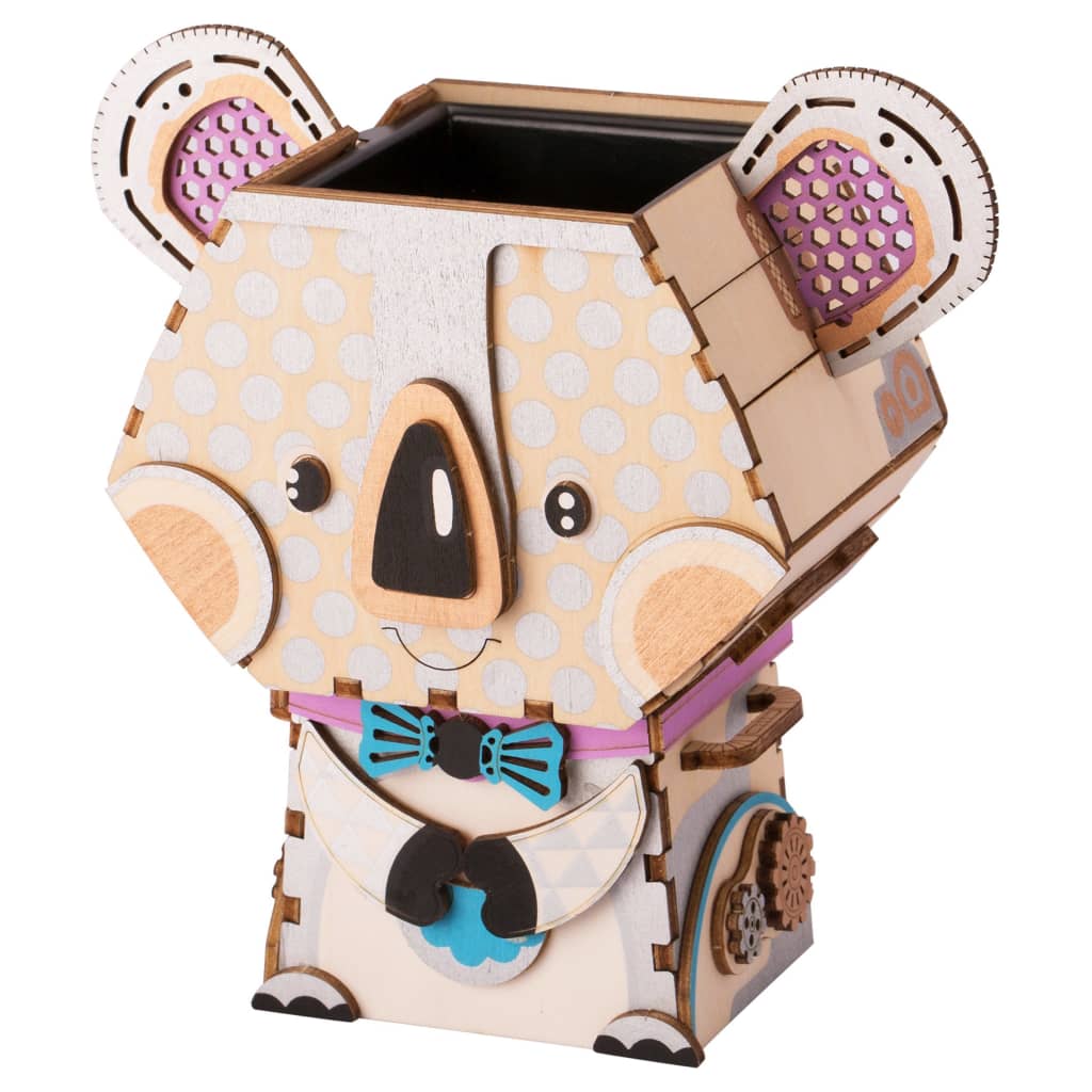 Canopy Spirit DIY Planter – Playful Koala Succulent Pot, 47 Pieces by Robotime