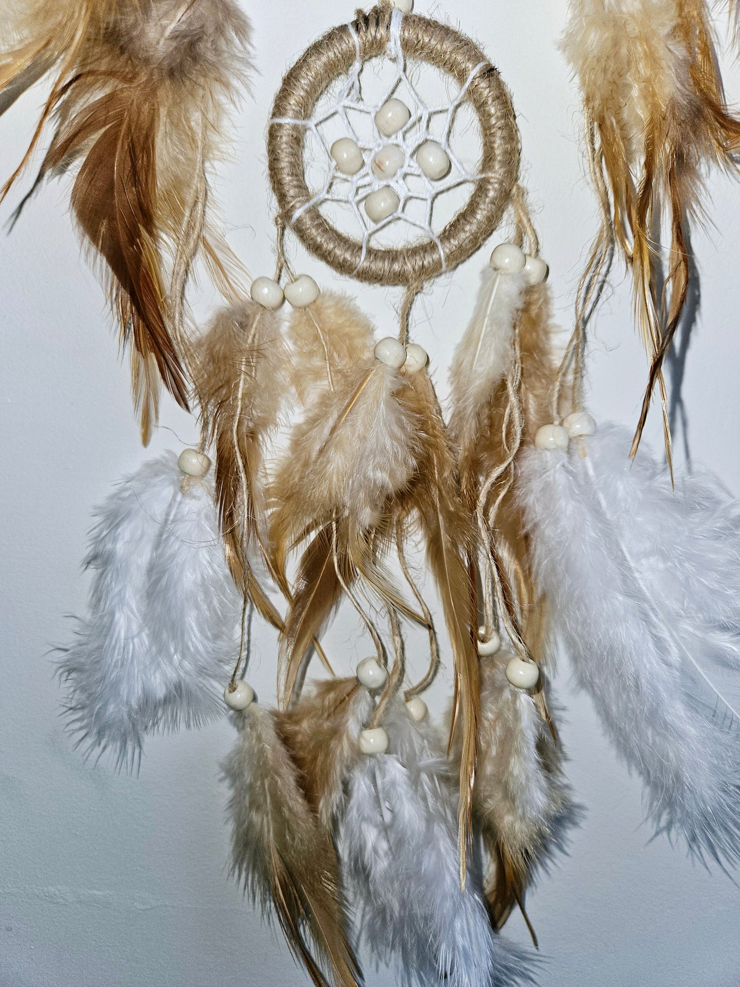 Aurora Lunar Bloom Dreamcatcher - Boho Talisman for Intuition & Renewal, 60 cm, curated by World of Red Raven