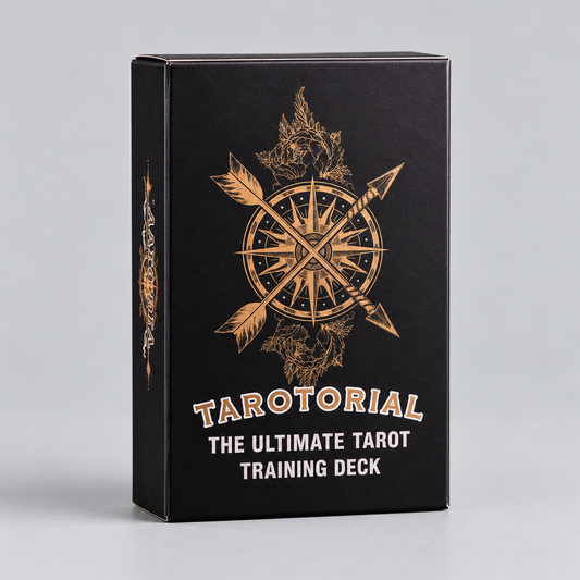 Tarotorial Tarot Deck – 78 Cards for Wisdom & Discovery, 6 × 10 cm