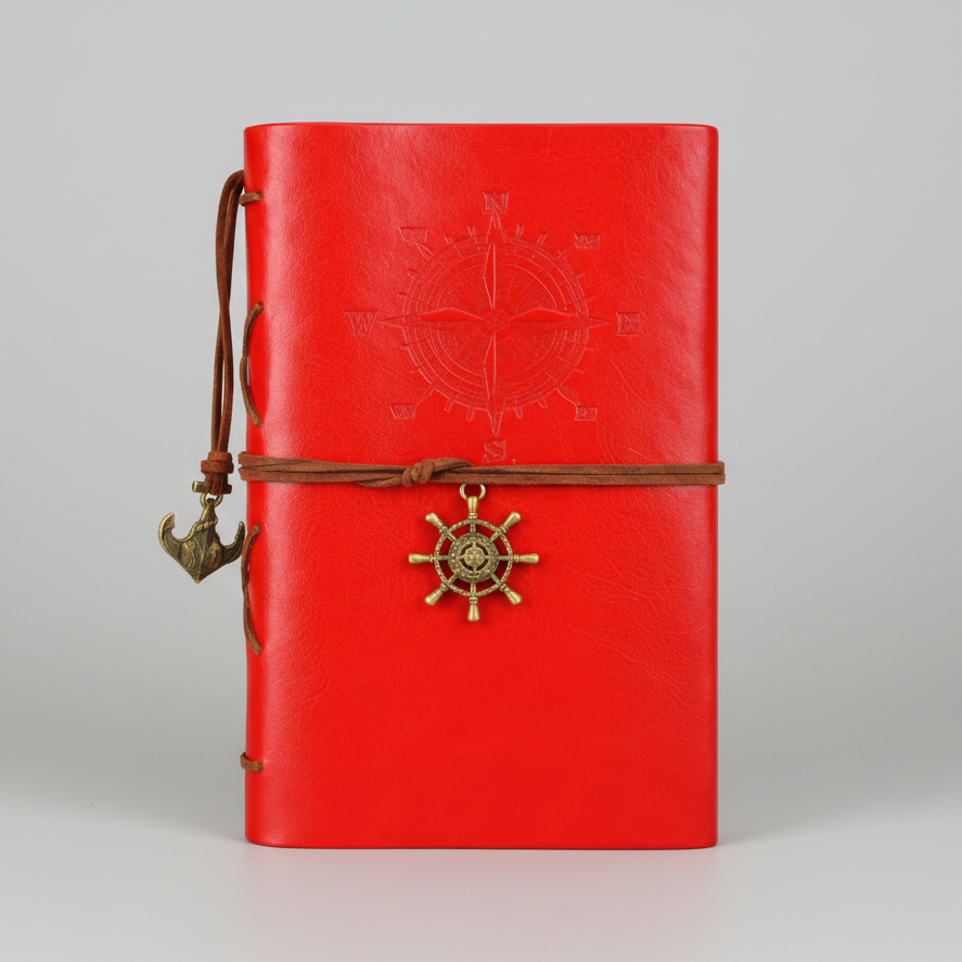 Voyager’s Ledger Journal – Manifestation & Intention Reflection Notebook, 14 × 19 cm