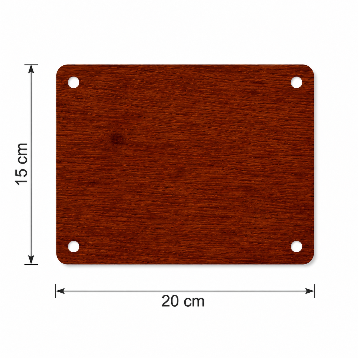 Wooden Sign – Wall Art, 15×20 cm