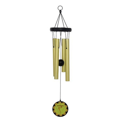 Golden Ember Wind Chime – Radiant Power of Manipura, 60 cm