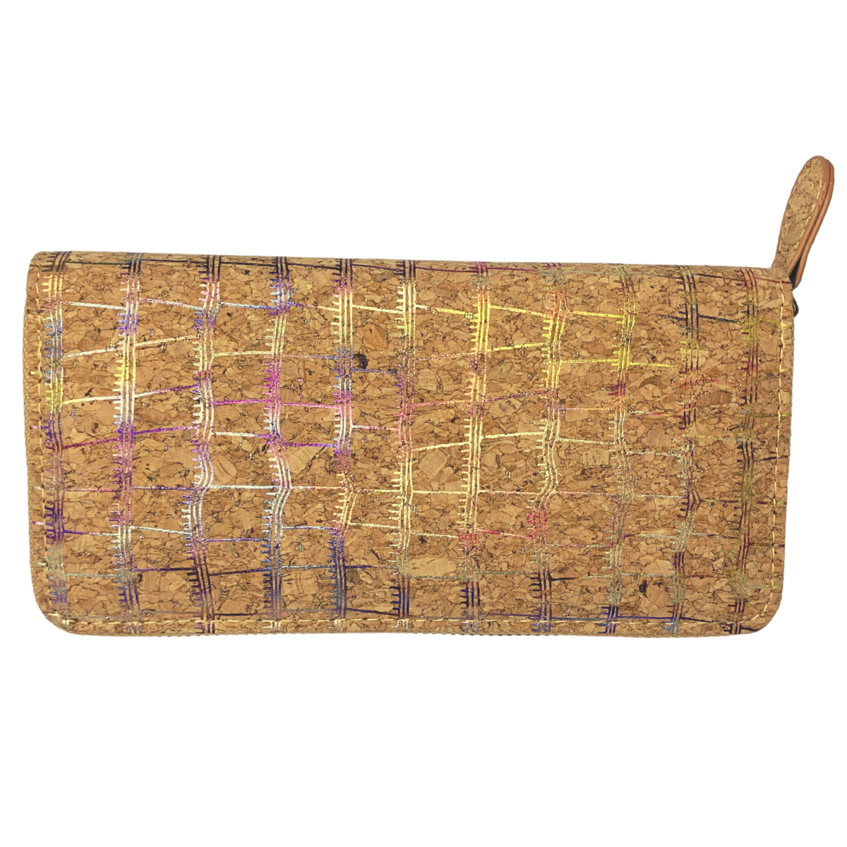 Eco Chic Vegan Cork Wallet – Cosmic Galaxy Design
