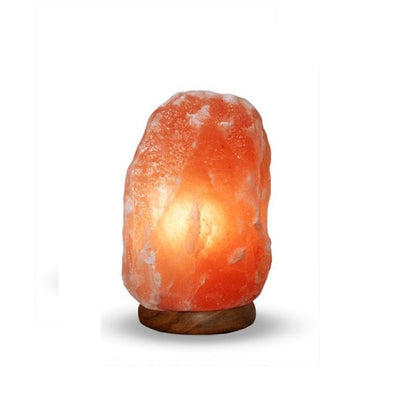 Quiet Glow Salt Lamp – Himalayan Rock Light for Evening Calm, Ø11×19 cm