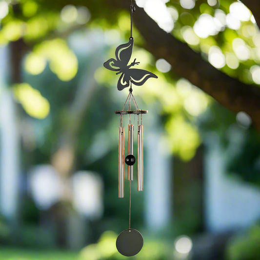 Butterfly Wind Chime – Musical Garden Ornament, 35cm