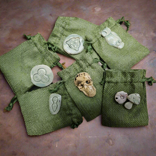 Talisman Hex Bag – Spirit Tool for Ritual & Everyday Magic, 7x9 cm