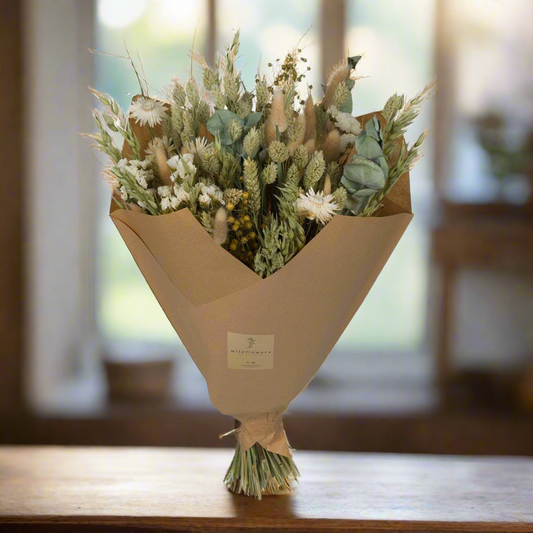 Dune Harvest Dried Bouquet – Serene Timelessness, Ø30×60 cm