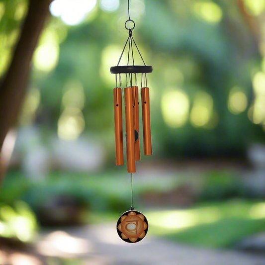 Amber Flow Wind Chime – Sensual Pulse of Svadhisthana, 60 cm