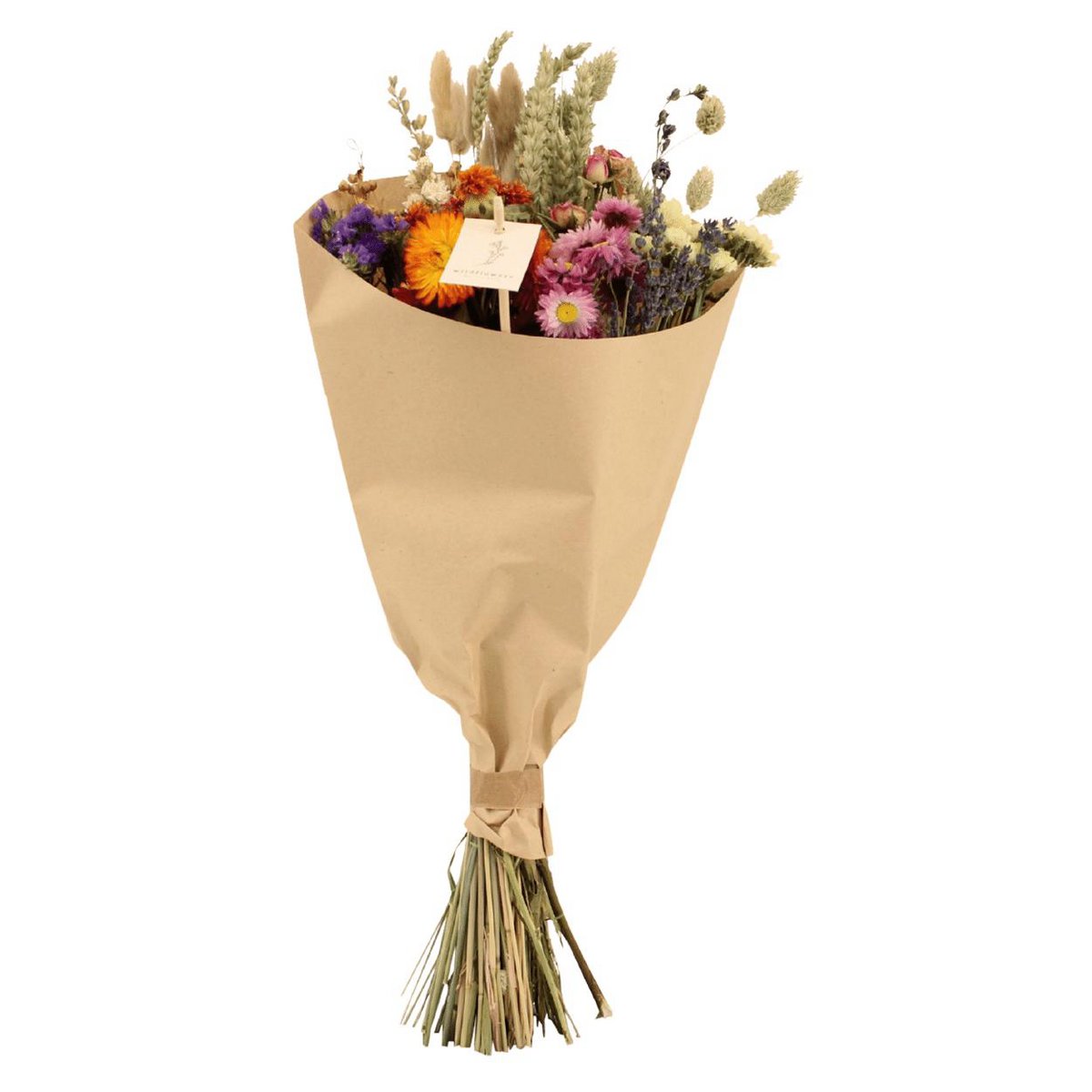 Twilight Meadow Dried Bouquet – For Grounded Celebration, Ø20×50 cm