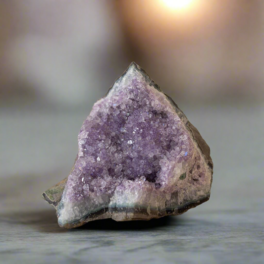 Mystic Amethyst Cluster – Stone of Inner Vision, ~13.5 × 10 cm by ANAS