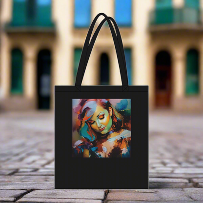 Colorful Redhead Eco-Cotton Tote – Fierce Hue for Bold Creatives, 10 L / in 2 colors