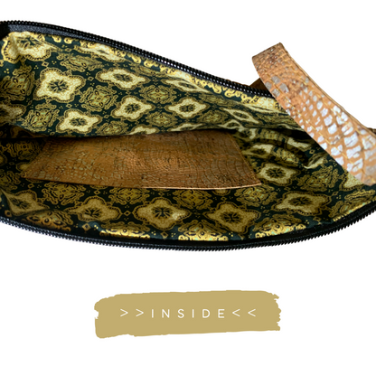 Eco-Chic Vegan Cork Shoulder Bag – Oriental Circular Design