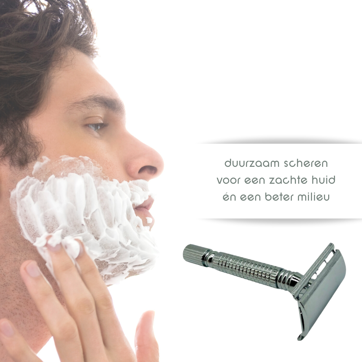 Carebox - The Shaving Pack - Zilver