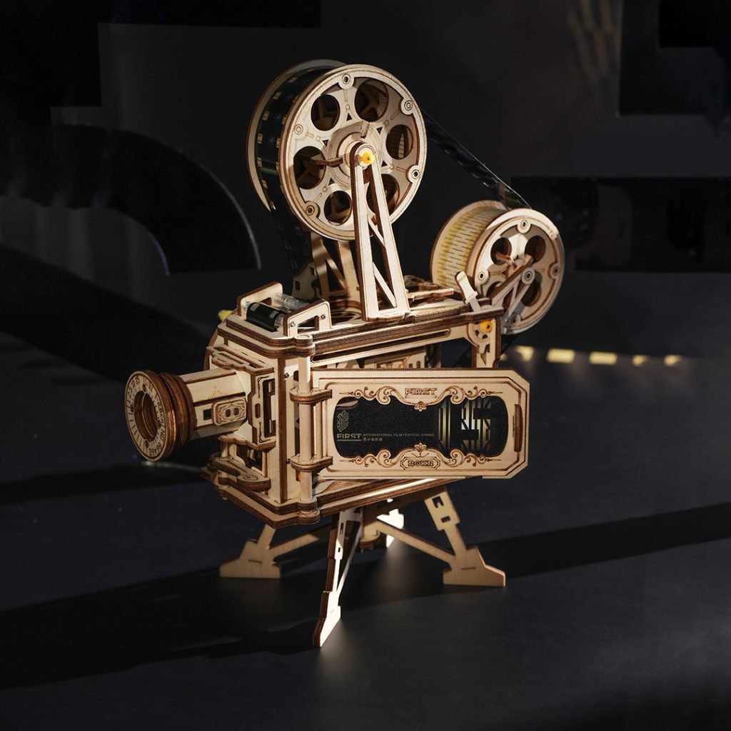 Houten Puzzel 3D Vitascope/Movieprojector, Robotime