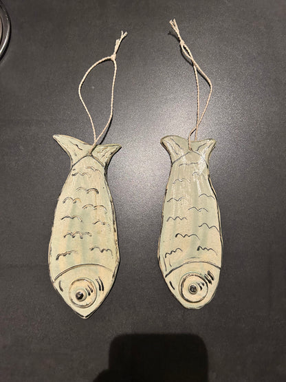 Boho sardine hanging ornament