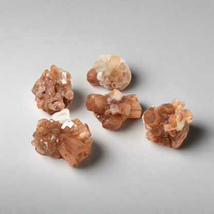 Grounding Aragonite Crystal – Stone of Rooted Strength, ~5 × 5 cm by ANAS