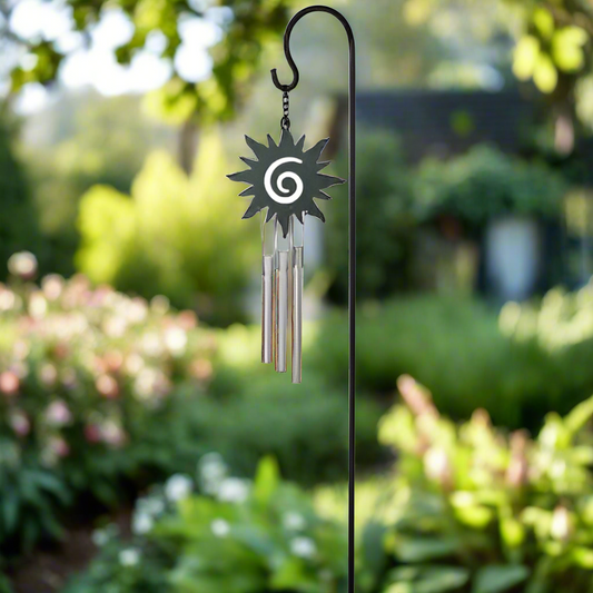 Sun Stake Chime - Musical Garden Ornament, 45cm