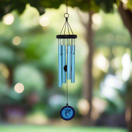 Azure Voice Wind Chime – Sacred Song of Vishuddha, 60 cm