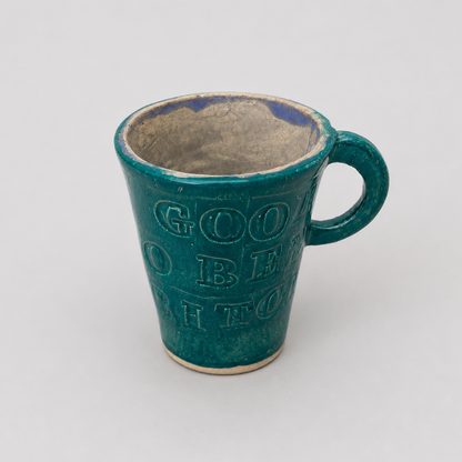 Bad Bitch Ceramic Mug – Bold Morning Companion, Ø7 × 9 cm by Red Raven Pottery