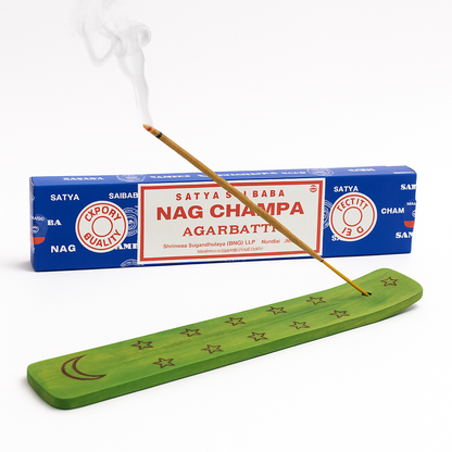 Satya Nag Champa Incense Sticks – Scent of Timeless Reverence, 15 g by Satya / Shrinivas Sugandhalaya