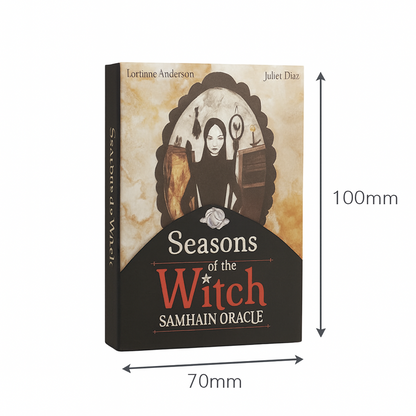 Seasons of the Witch Oracle Deck – Rituals of the Turning Year, 44 cards, 10×7 cm