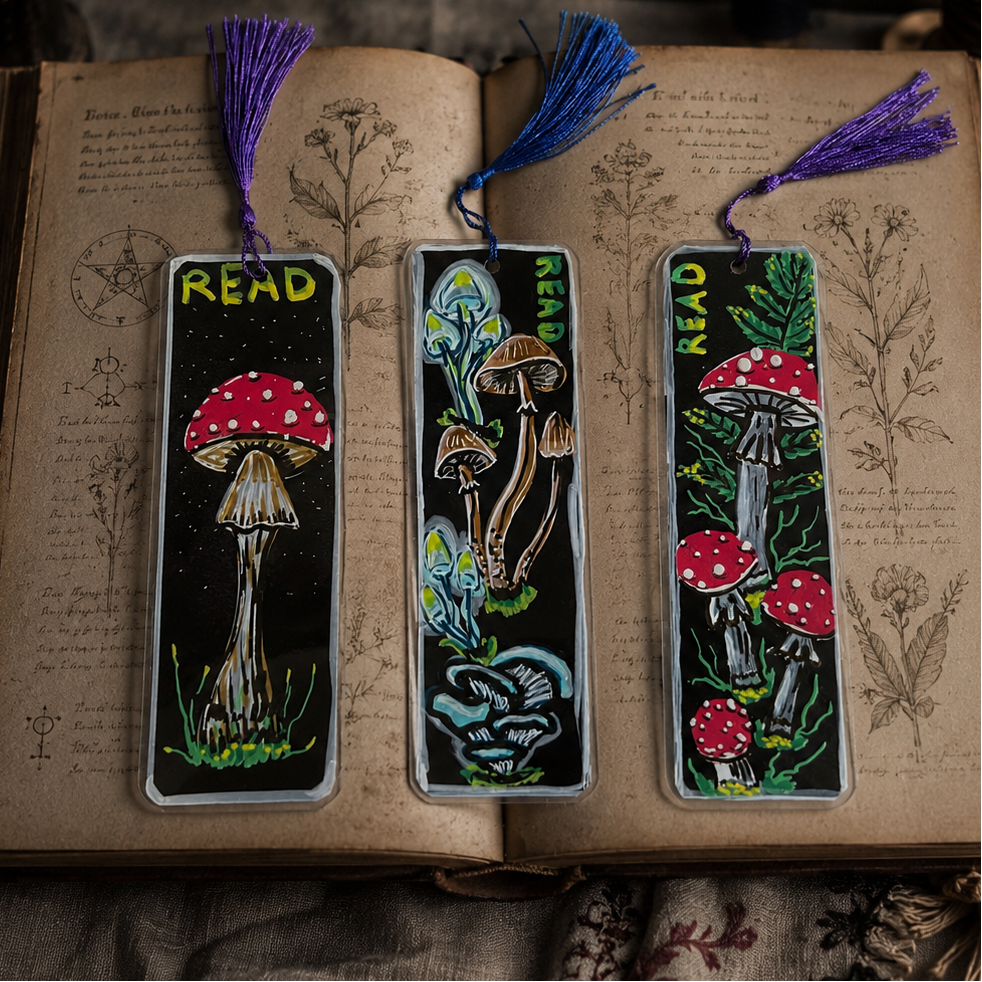 Fairy Ring Illustrated Bookmark – Enchanted Reading Companion, 18 cm