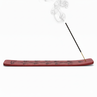 Fish Symbol Wooden Incense Holder – Carrier of Flow & Renewal, 25 cm