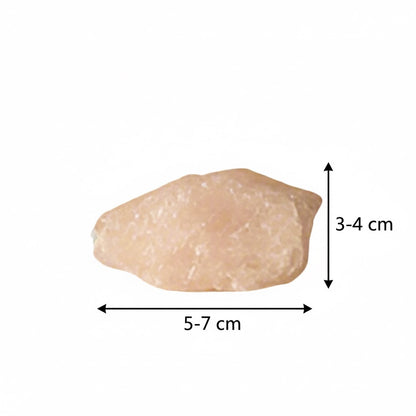 Heart Rose Quartz Crystal – Stone of Loving Harmony, ~6 × 3.5 cm by ANAS