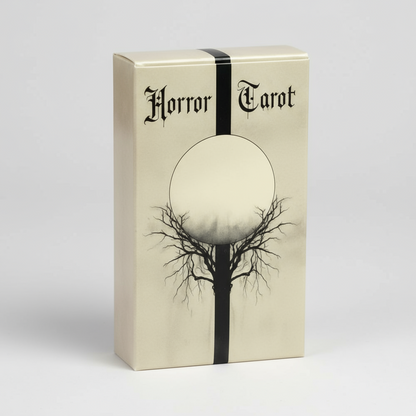 Horror Tarot Deck – Gothic Divination Tool, 78 cards, 10x6 cm