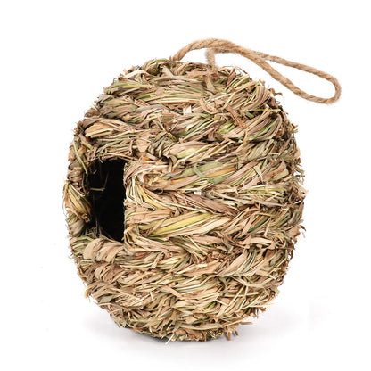 Willow Hive Natural Birdhouse – Soft Woven Bird Cradle, Ø11×13 cm