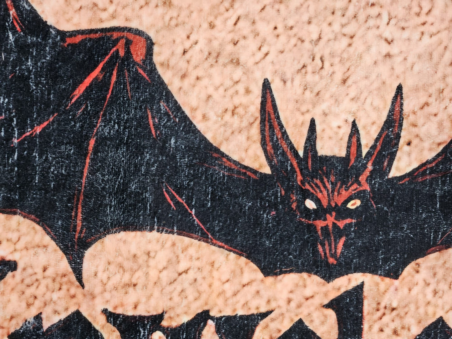 "Unwelcome" Gothic Bat Doormat – Dark Home Decor Statement
