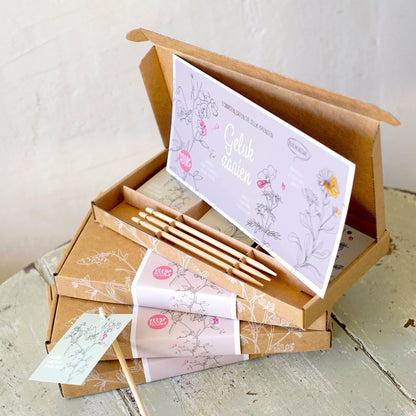 "Geluk Zaaien" Wildflower Seed Gift Box for Bees & Butterflies
