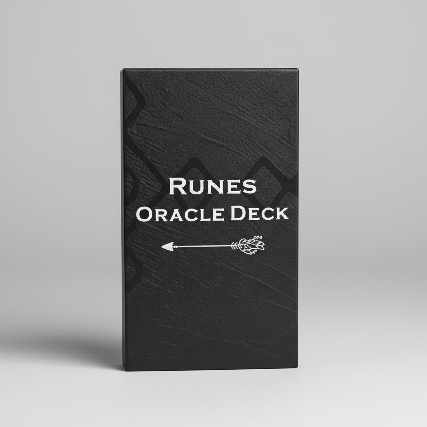 Runes Oracle Deck – Ancient Symbols of Guidance, 26 cards, 10×6 cm