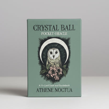 Crystal Ball Oracle Deck – Instant Answers & Insight, 13 cards, 9×6 cm