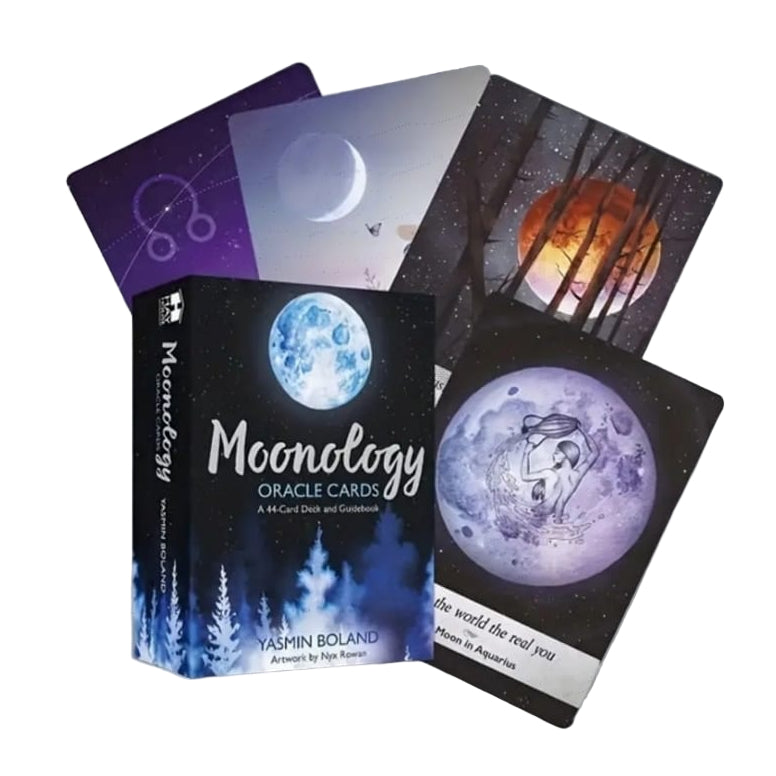 Moonology Oracle Deck – Lunar Guidance & Reflection, 44 cards, 10×8 cm