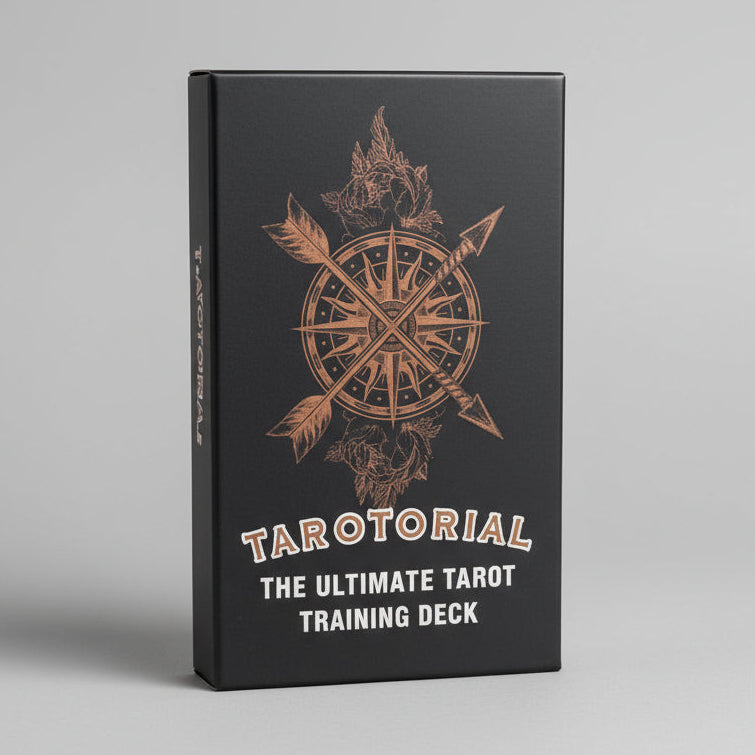 Tarotorial Tarot Deck – Spiritual Knowledge & Study, 78 cards, 10×6 cm