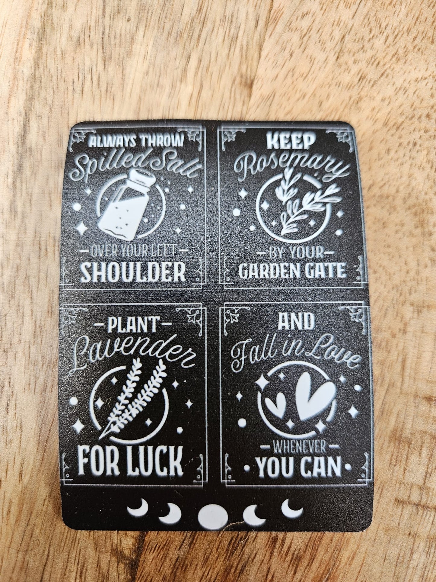 Dark Magnet Fridge Magnet (5x8 cm)
