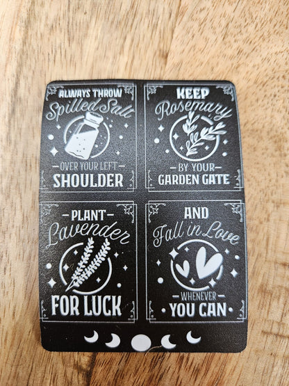 Dark Magnet Fridge Magnet (5x8 cm)