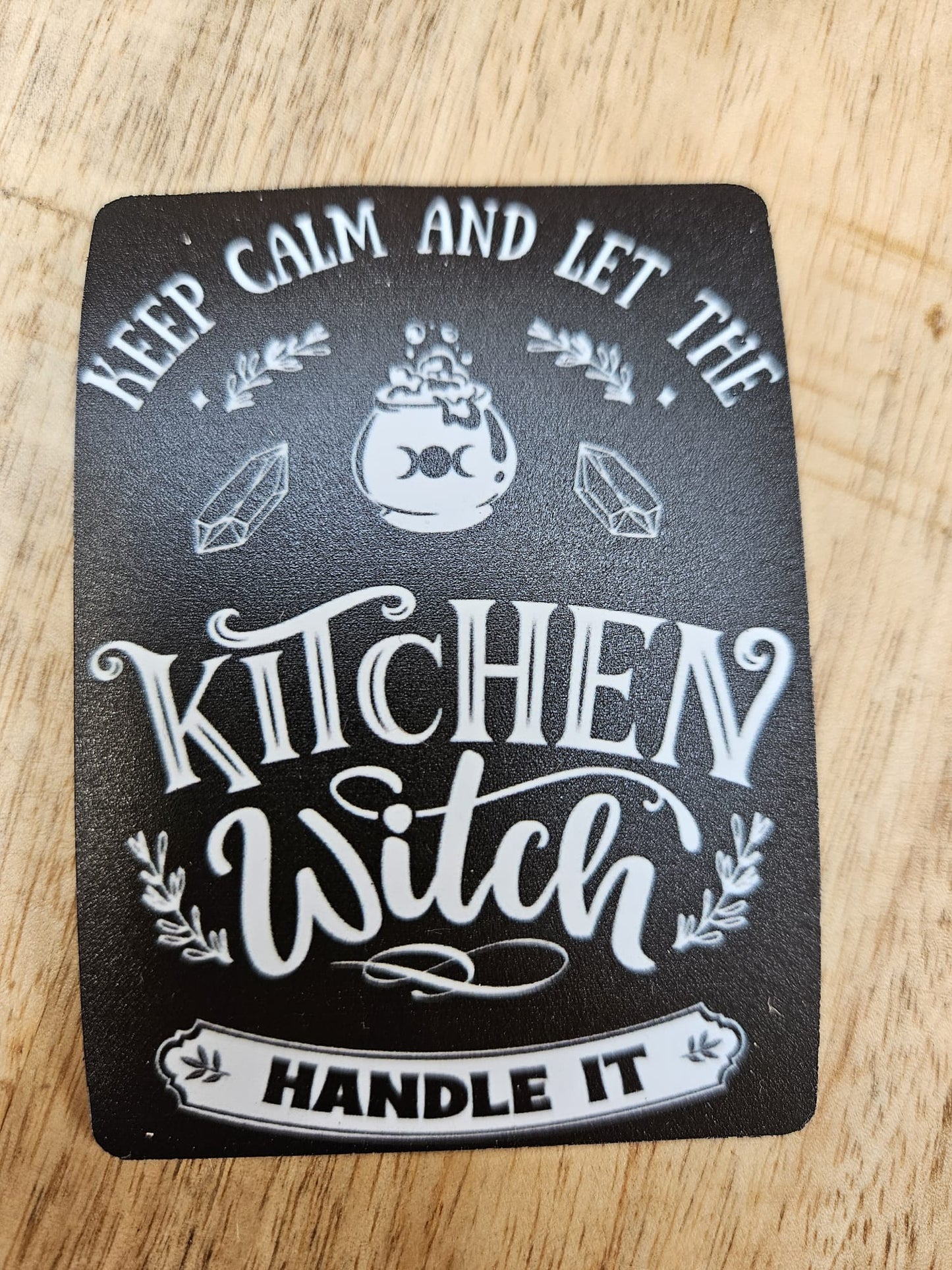 Dark Magnet Fridge Magnet (5x8 cm)