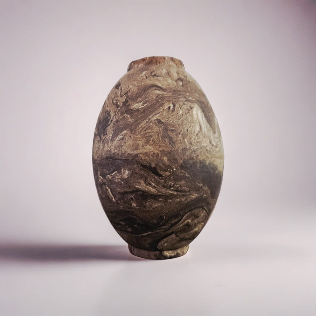 Death on Mars Ceramic Vase